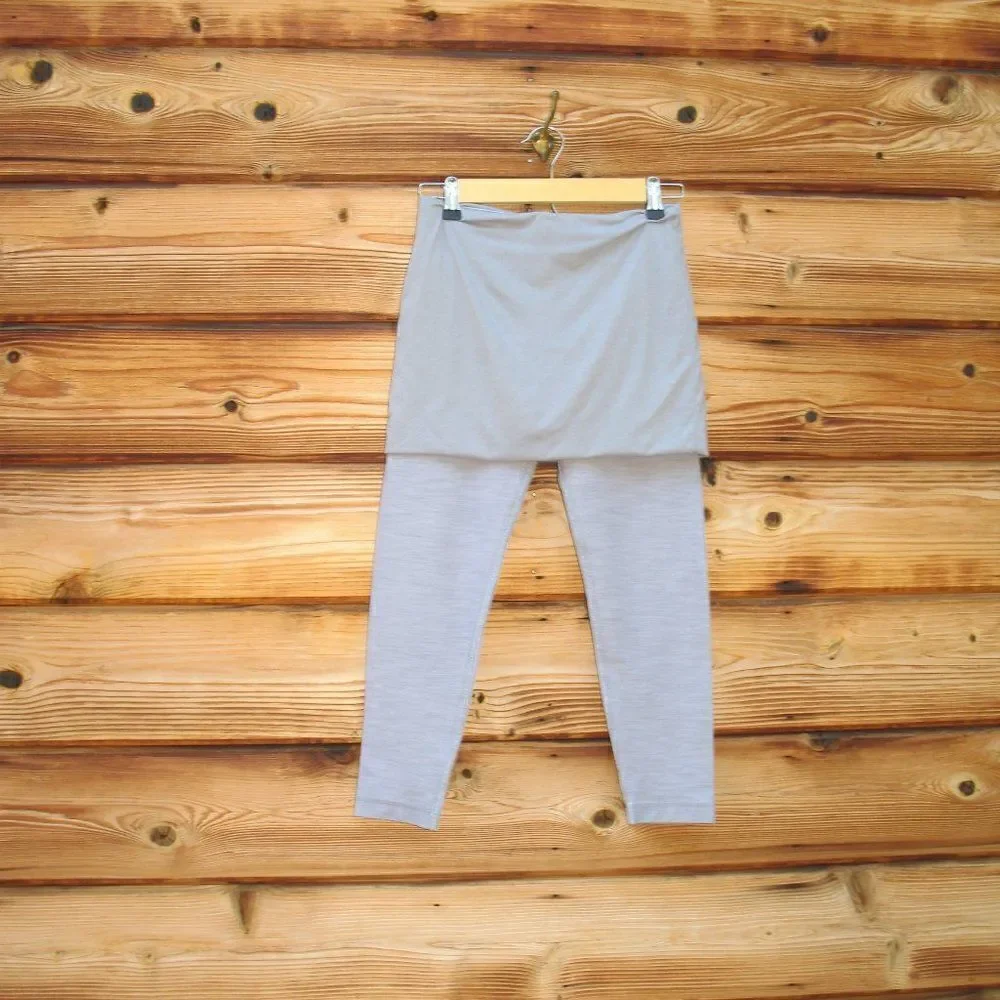 Lululemon Yin To You Crop Pants Leggings Fossil Slub 23