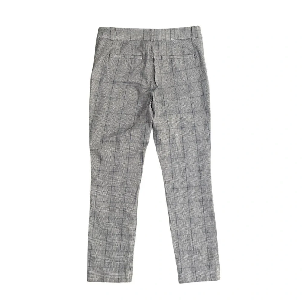 LOFT High Waist Skinny Plaid Pants Stretch Workwear Business Casual Womens‎ 6