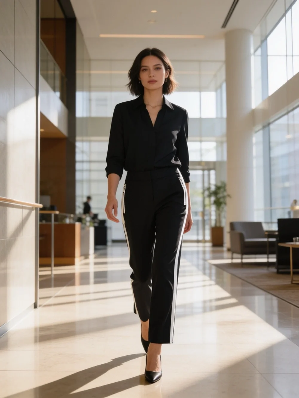 Lafayette 148 New York sleek black