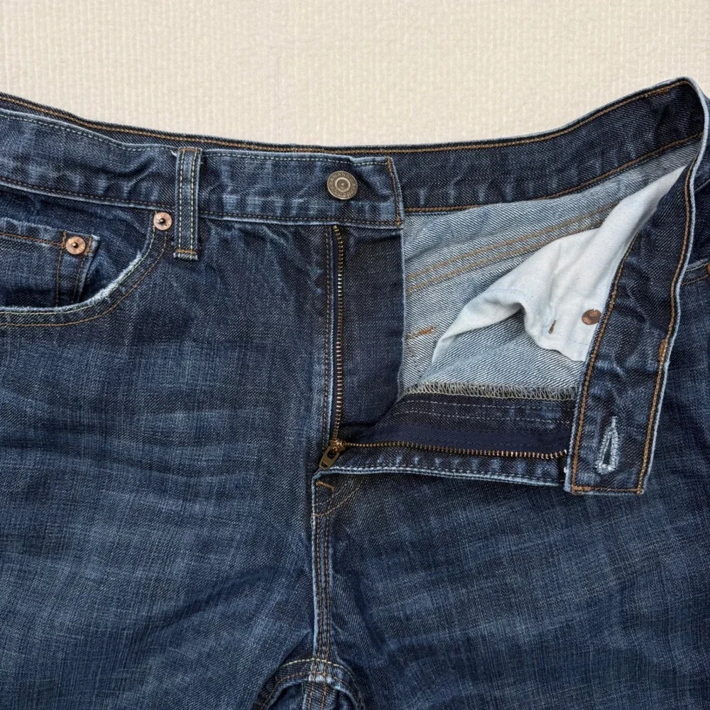 Banana Republic Y2K Bootcut Jeans Dark Wash Normcore Americana Western Men 34x32