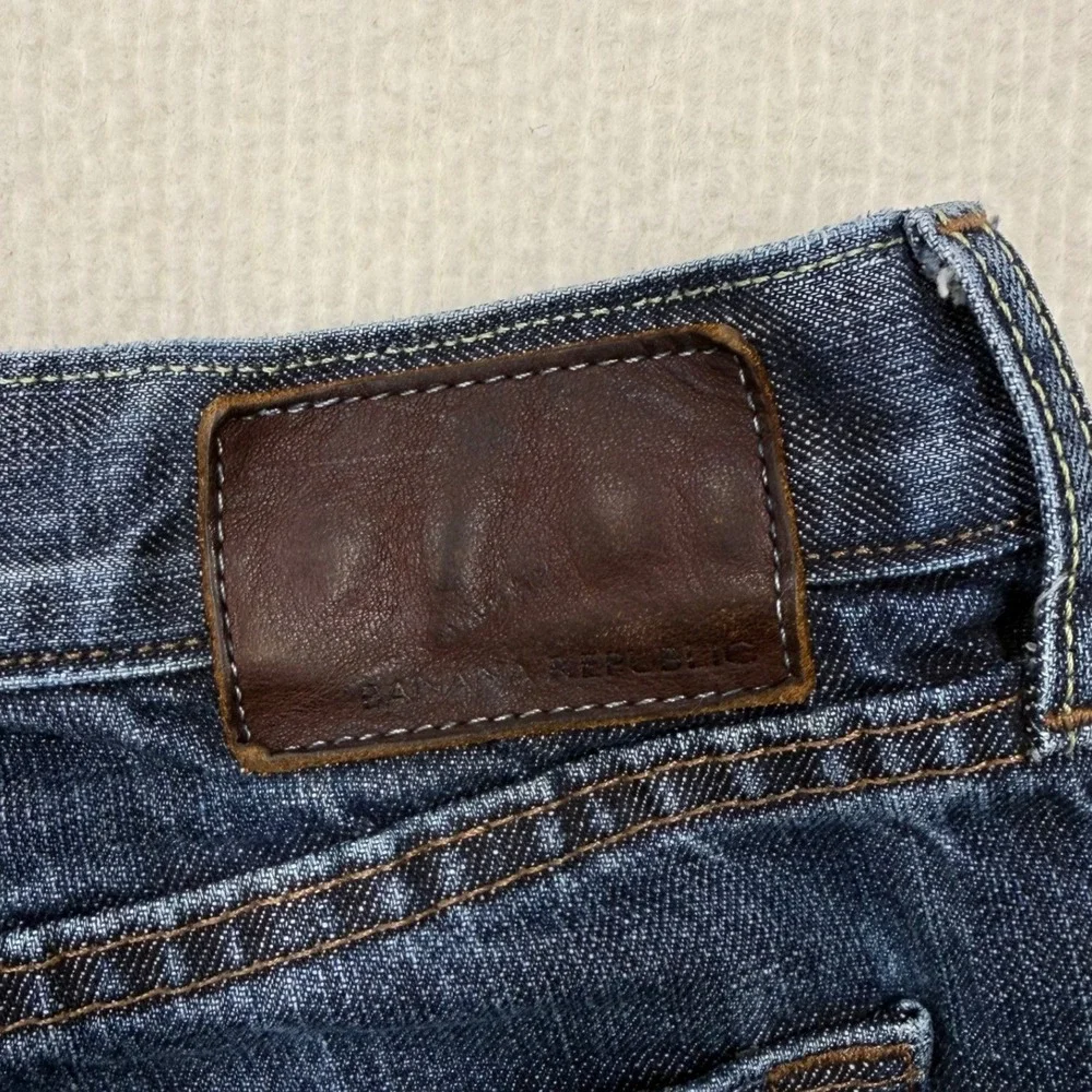 Banana Republic Y2K Bootcut Jeans Dark Wash Normcore Americana Western Men 34x32