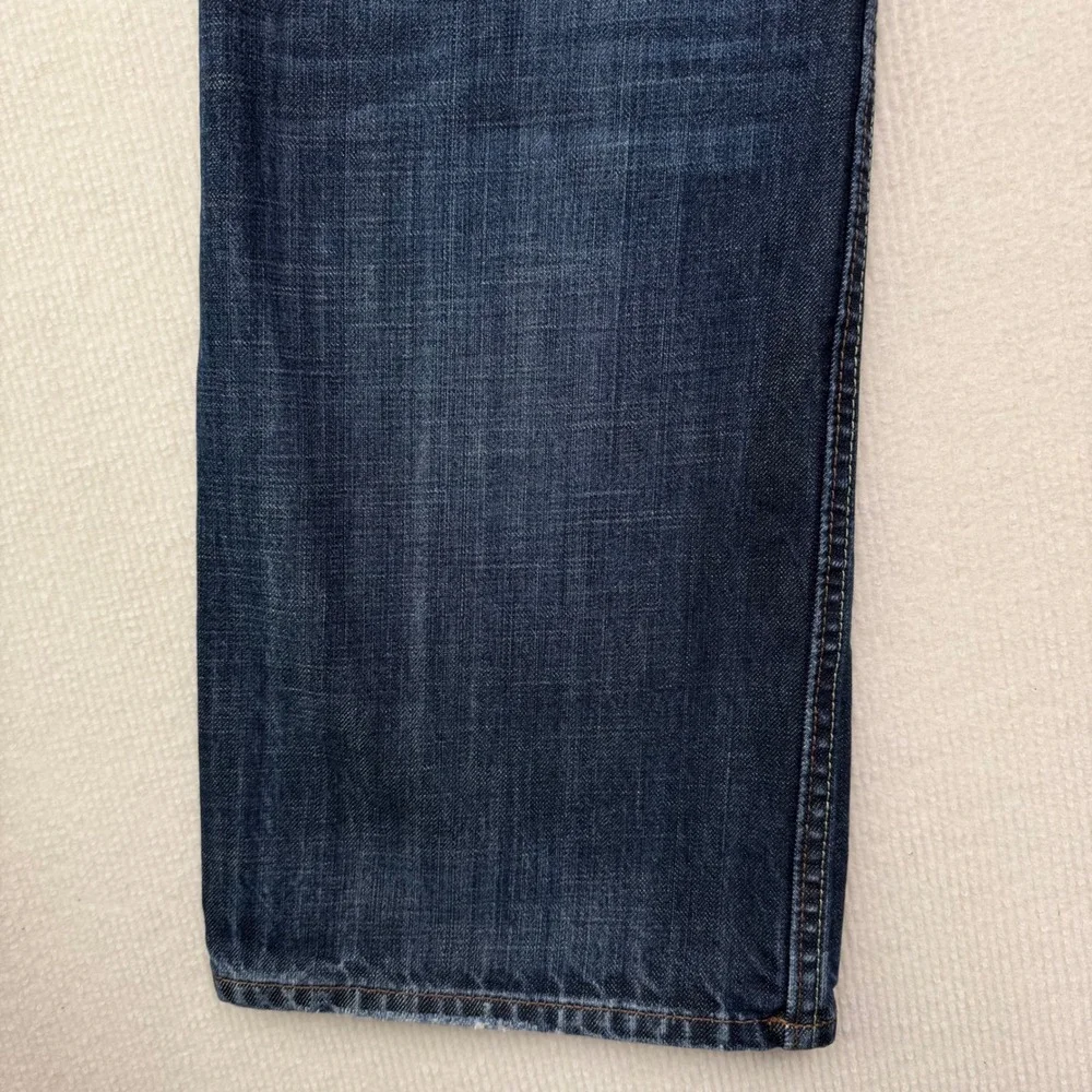 Banana Republic Y2K Bootcut Jeans Dark Wash Normcore Americana Western Men 34x32