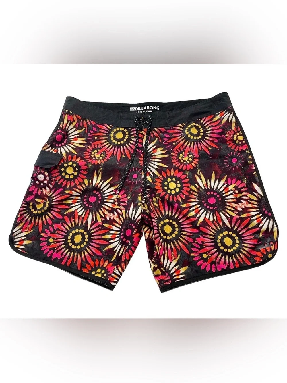 Billabong Airlite 73 Floral Board Shorts Men’s Size 38 Surf Swim Trunks