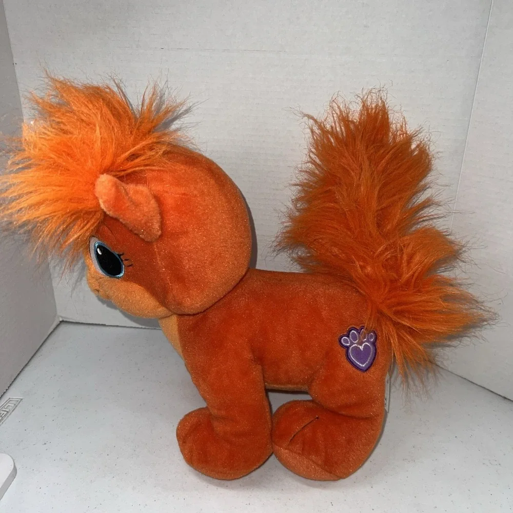 Build A Bear Palace Pets Disney Princess Ariel Cat Poppy Treasure Orange 11
