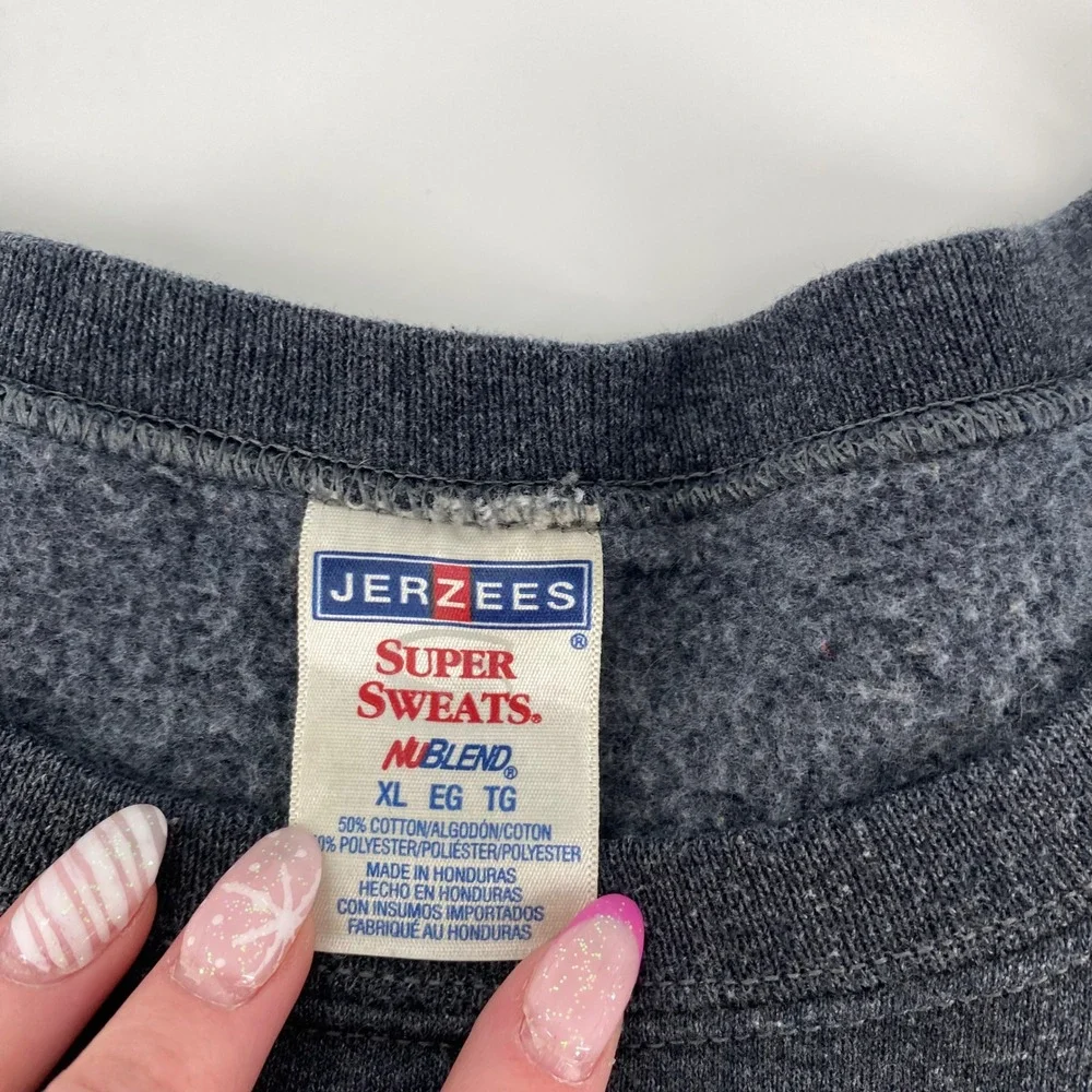 Jerzees Super‎ Sweats Canada Graphic Crewneck Sweatshirt XL Men