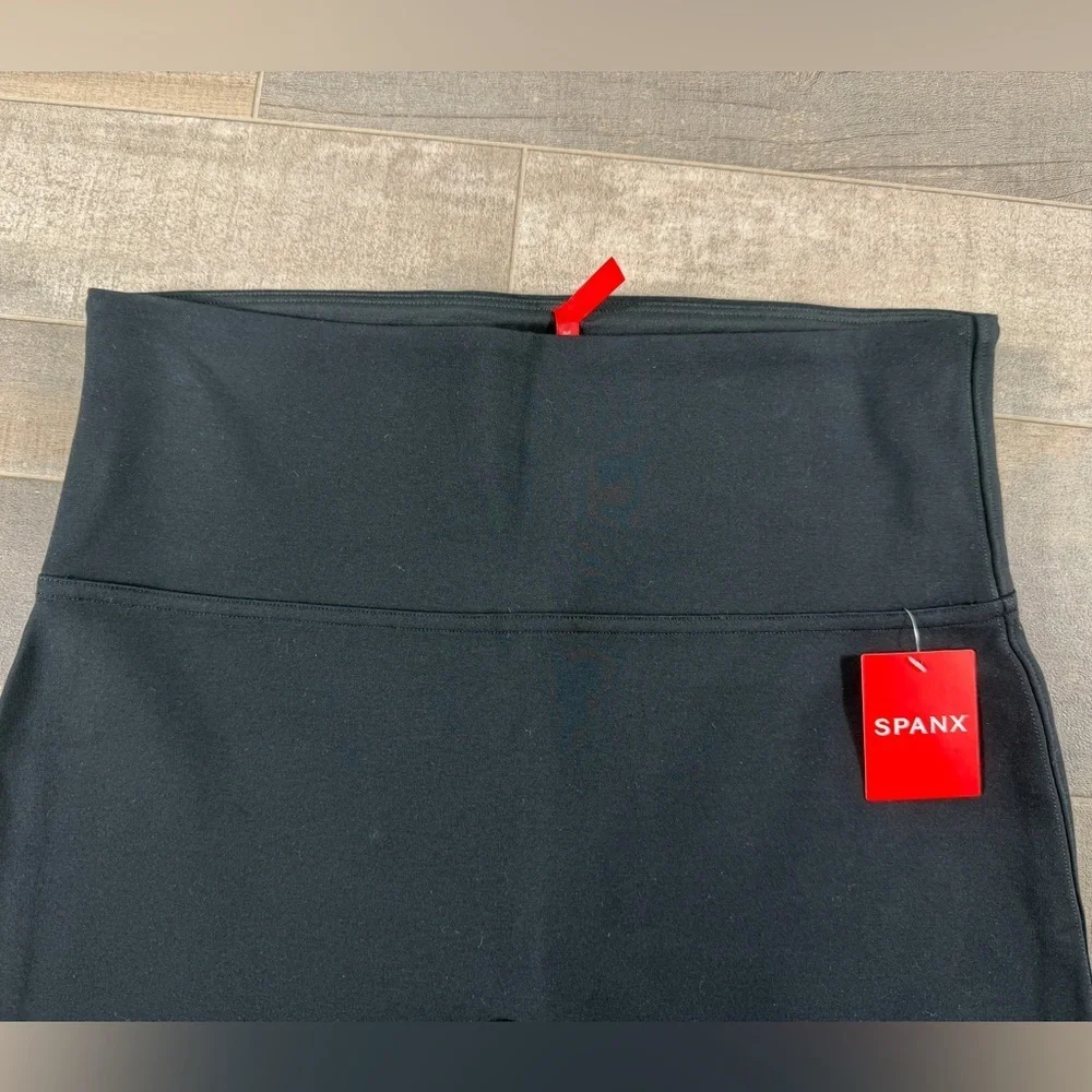 Spanx Black Ponte Ankle Leggings
