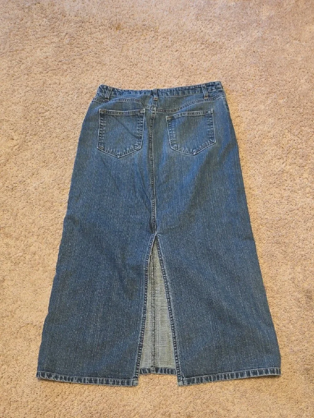 GAP Light Blue Denim Maxi Skirt