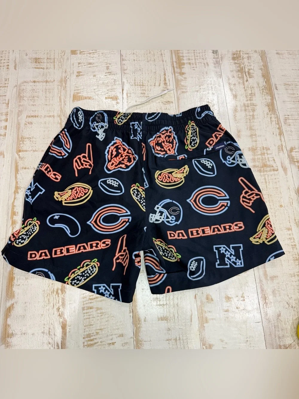 Chubbies NFL Chicago Bears Classic Swim Trunks 5.5” Like New
