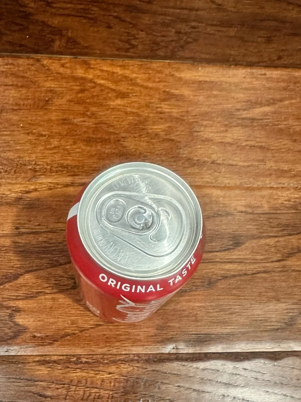 Coca Cola bright red