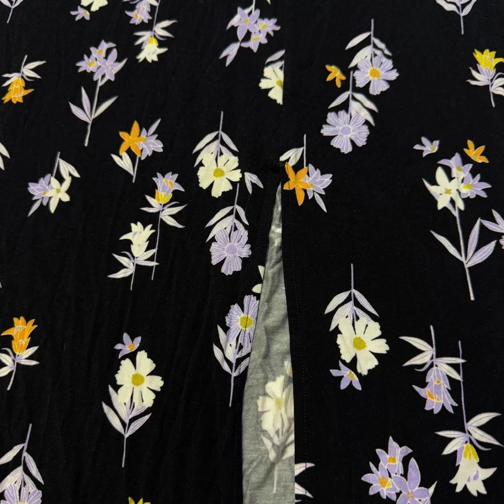 Lane Bryant black floral size