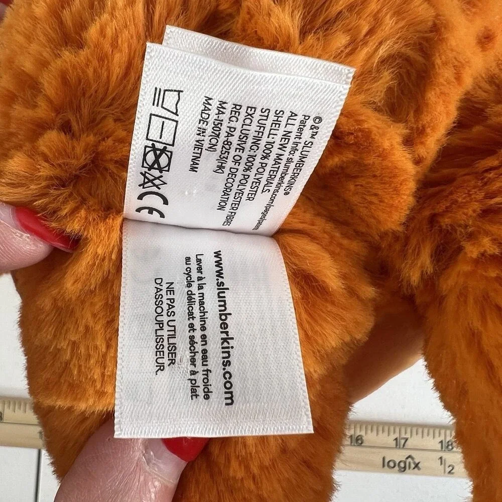 Slumberkins pumpkin alpaca