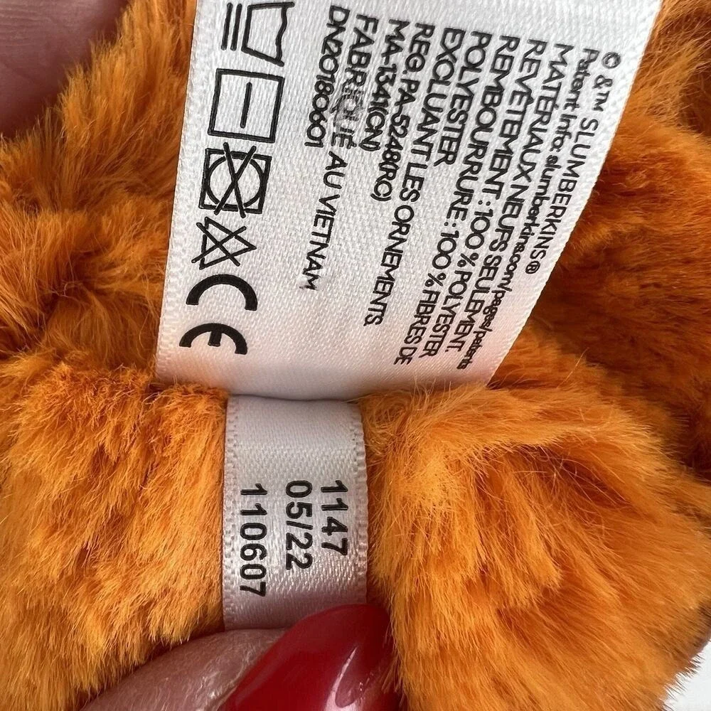 Slumberkins pumpkin alpaca