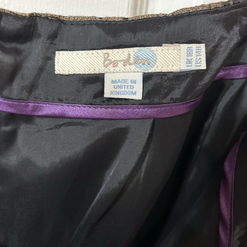 Boden metallic brown