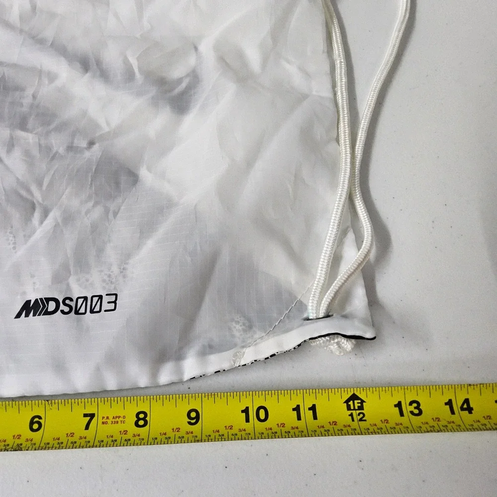 Nike Drawstring Bag Gym Sack‎ Sport Backpack Lightweight Black White
