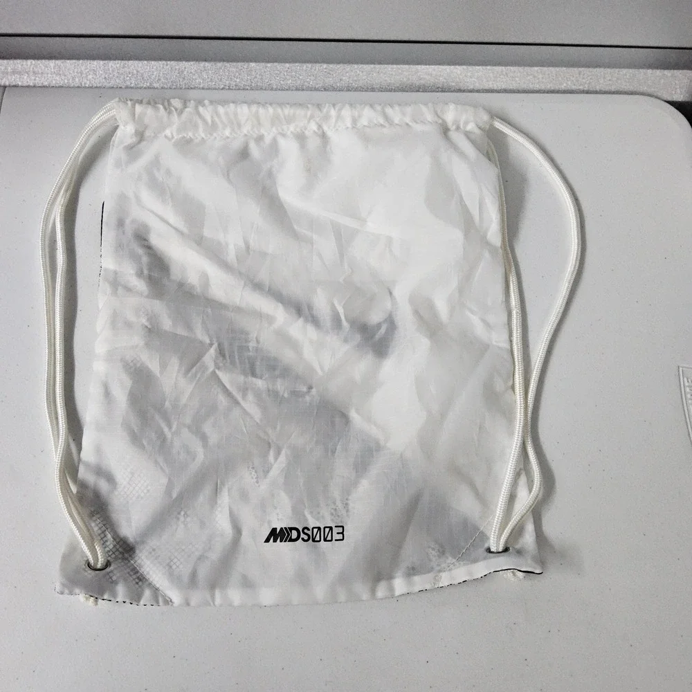 Nike Drawstring Bag Gym Sack‎ Sport Backpack Lightweight Black White