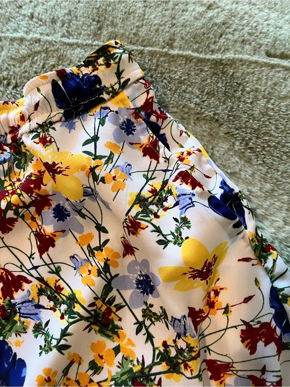 Banana Republic floral print