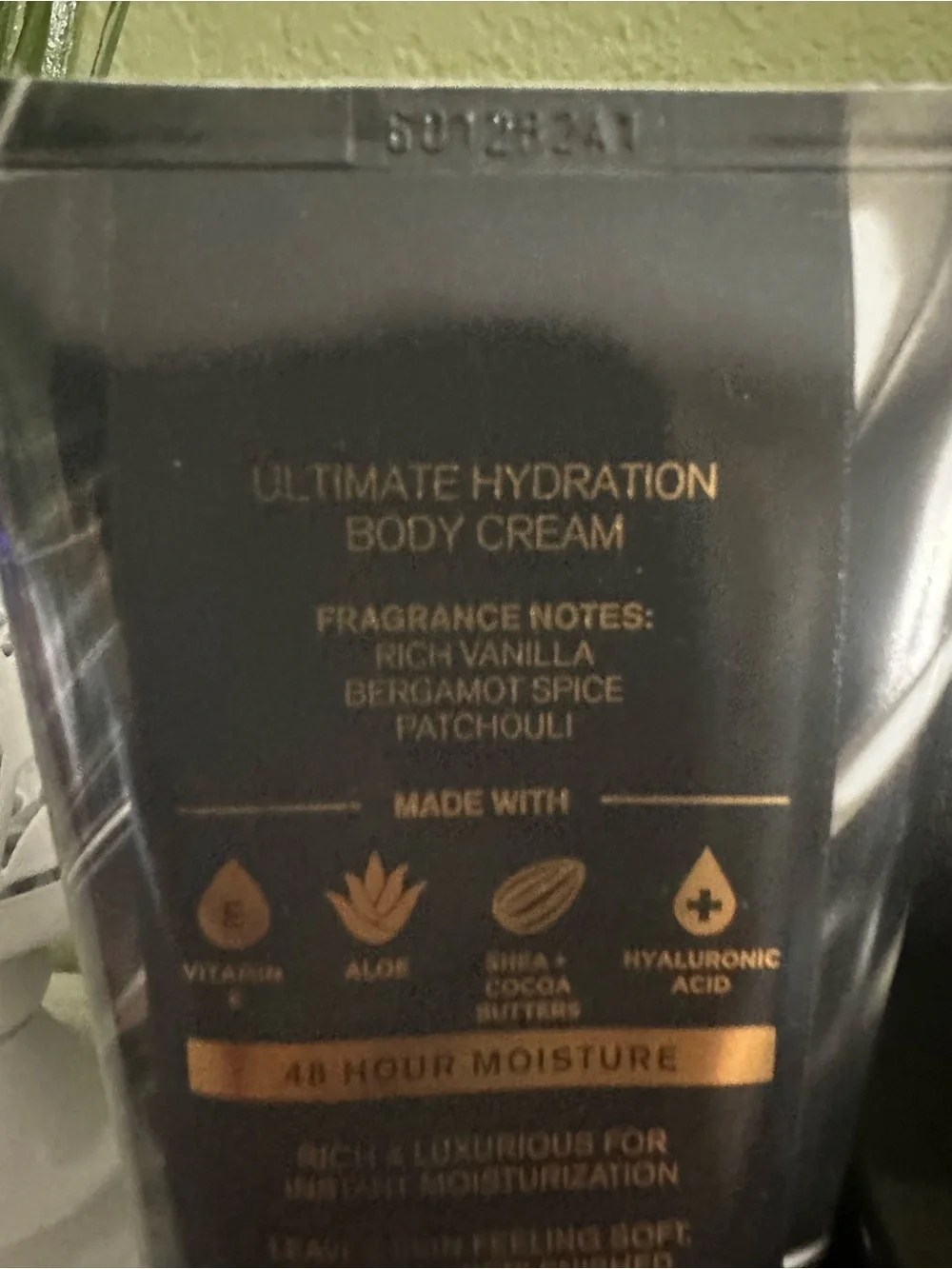 Bath & Body Works vanilla noir