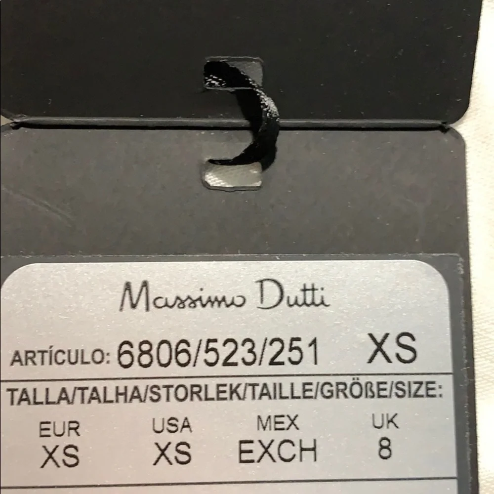 Massimo Dutti nwt massimo