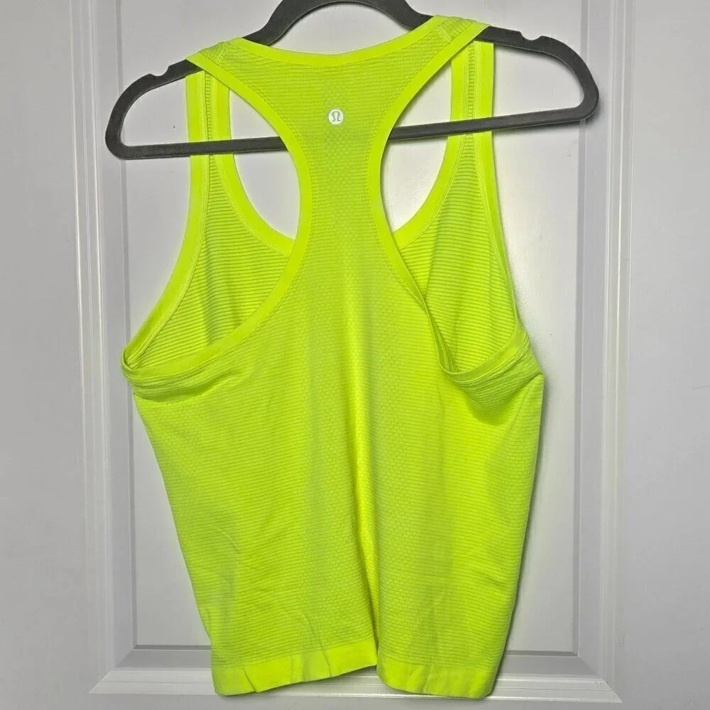 Lululemon Swiftly Tech Racerback 2.0 *Race Length - 10 Hightlight Yellow