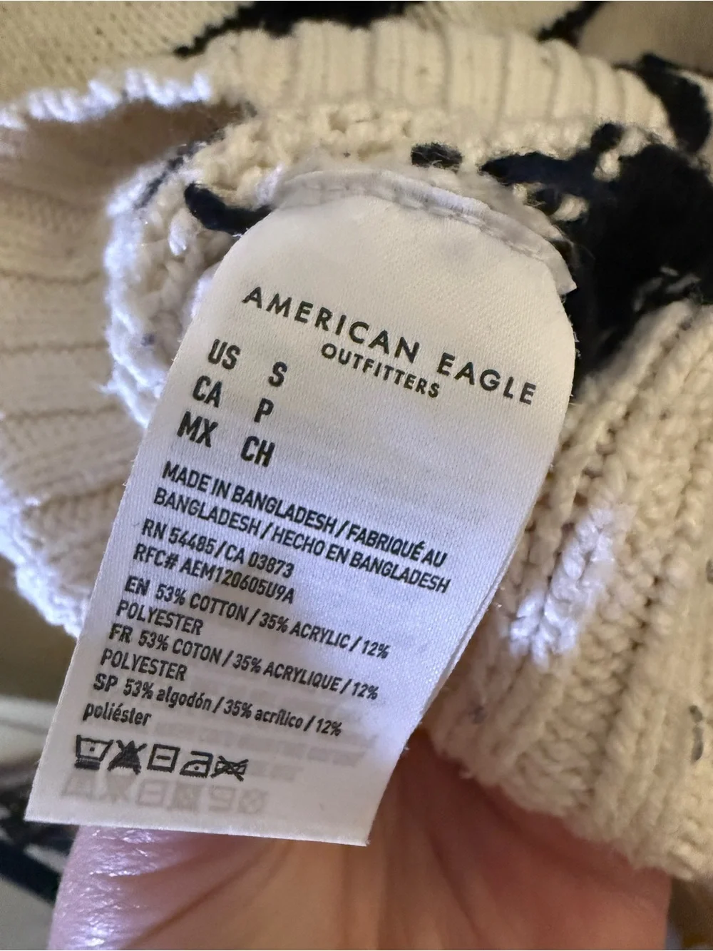 American Eagle Outfitters cozy neck