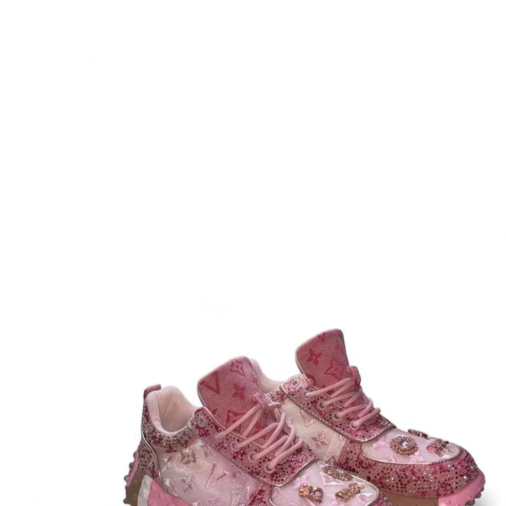 N/A pink rhinestone