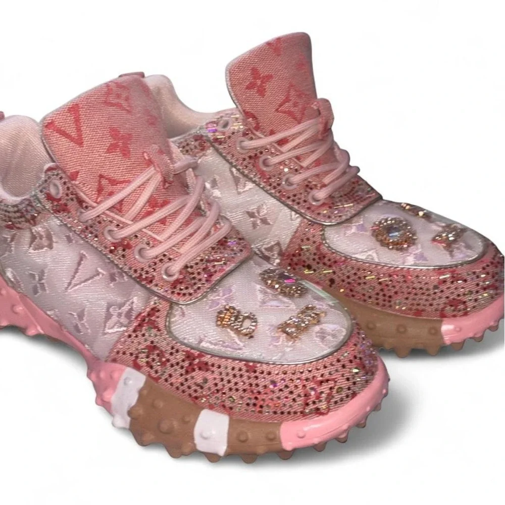 N/A pink rhinestone