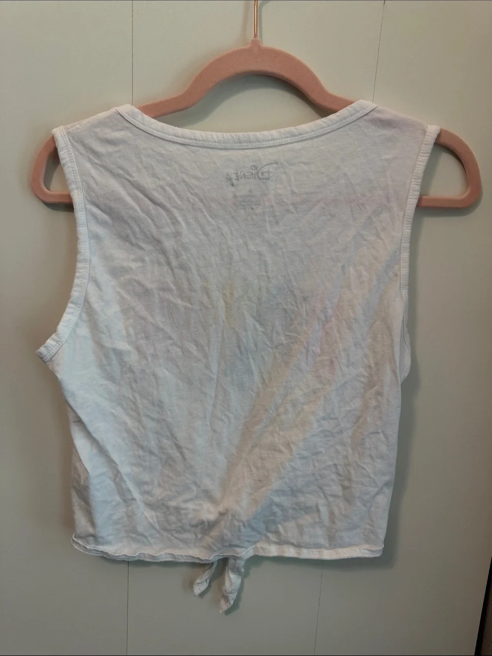 Disney white tank