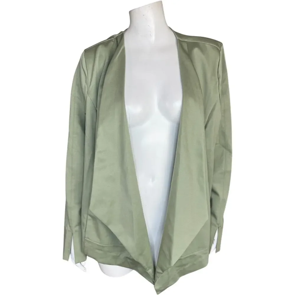 Isaac‎ Mizrahi Live! Elements Stretch Knit Jacket Rosemary 2X NWOT Long Sleeve