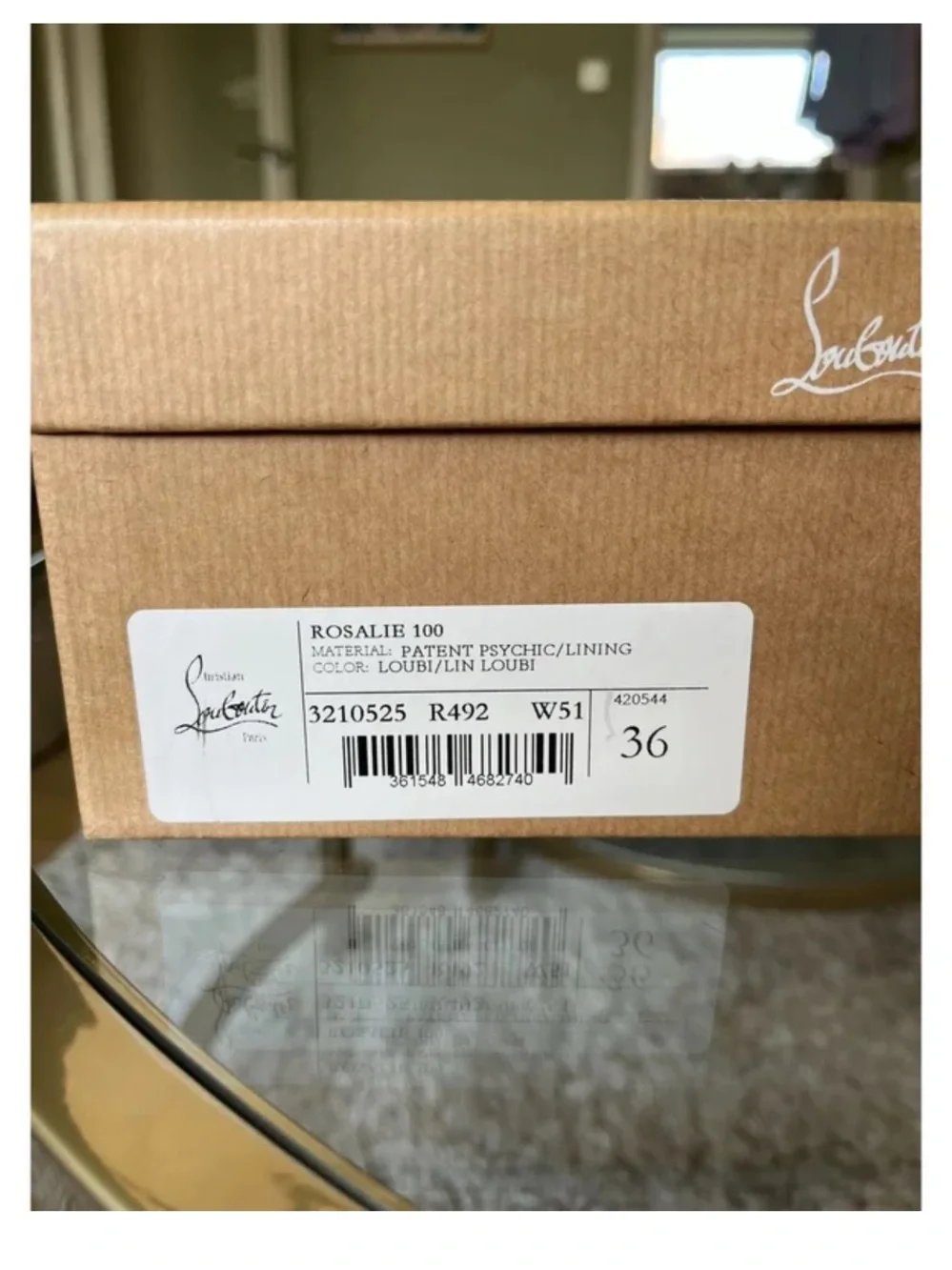 Christian Louboutin sleek strappy