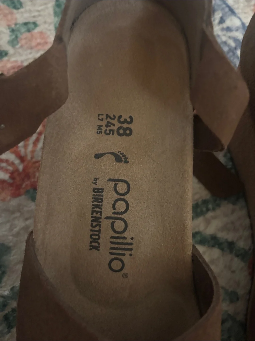Birkenstock worn one