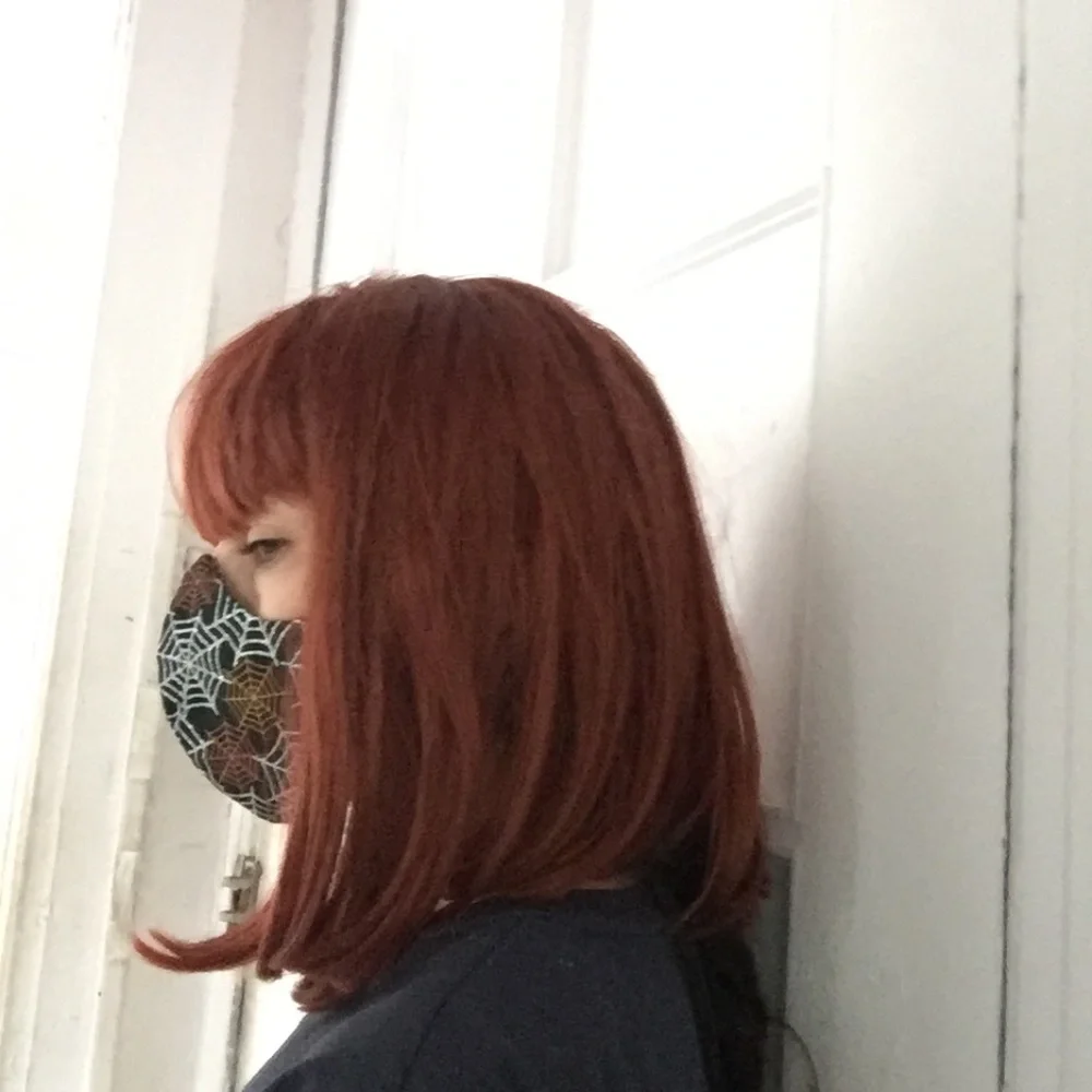 Wig ~ short red hair with bangs