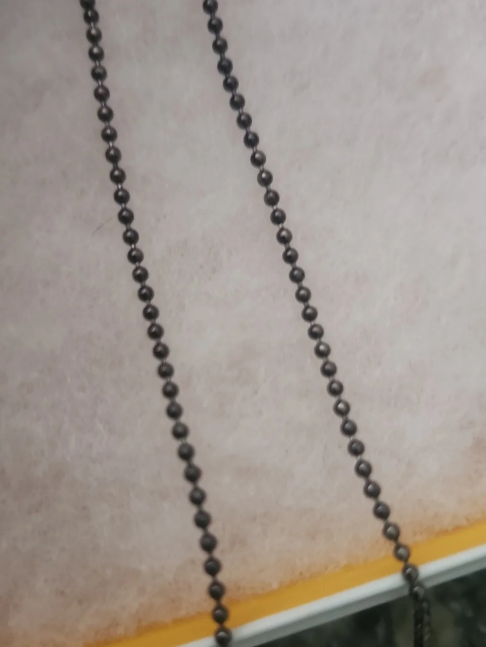 Guess necklace rectangular