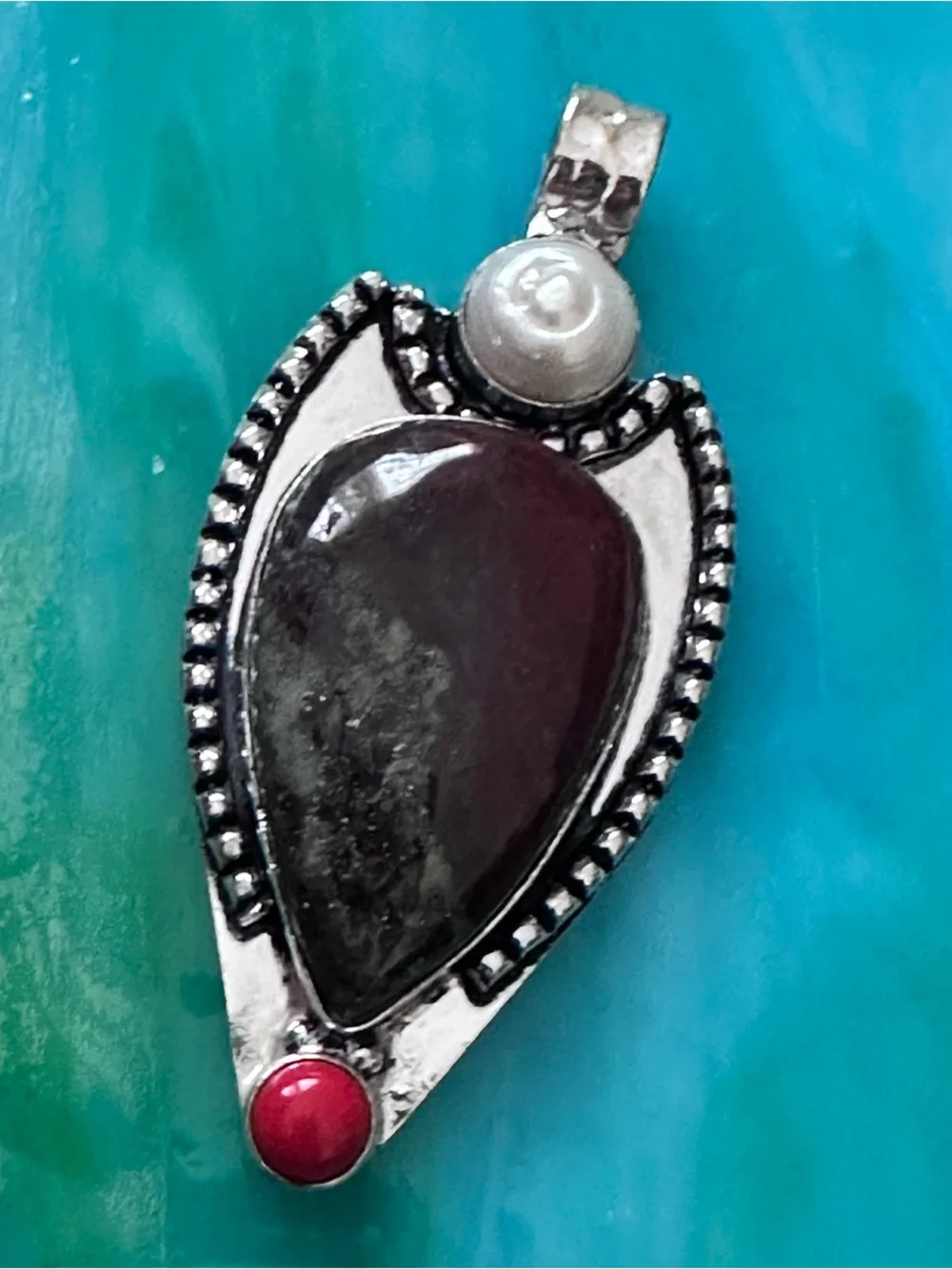 Artisan handcrafted pendant