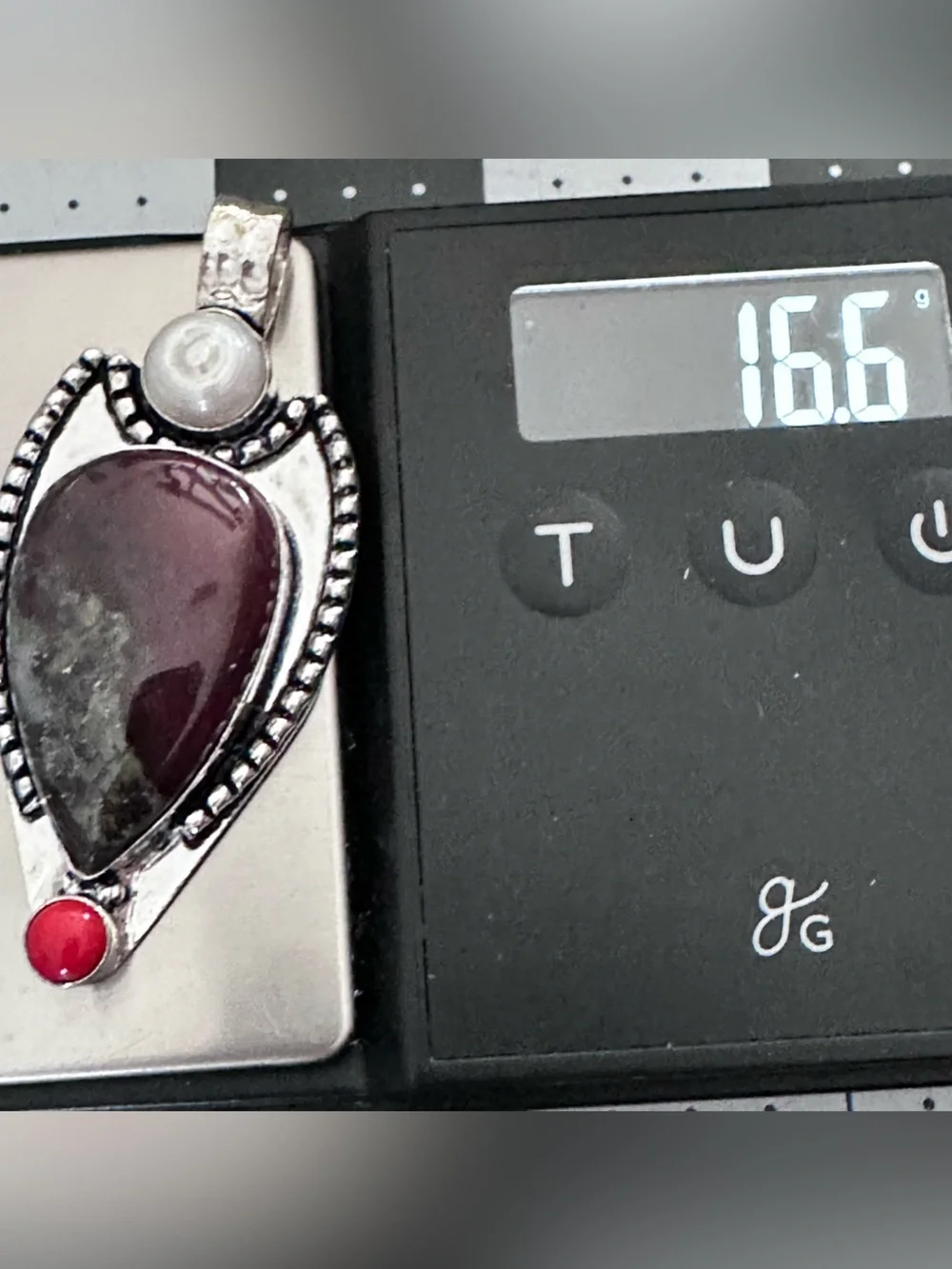 Artisan handcrafted pendant