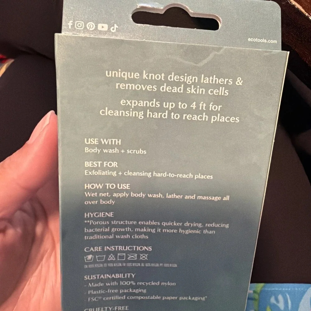 ecotools exfoliating bath