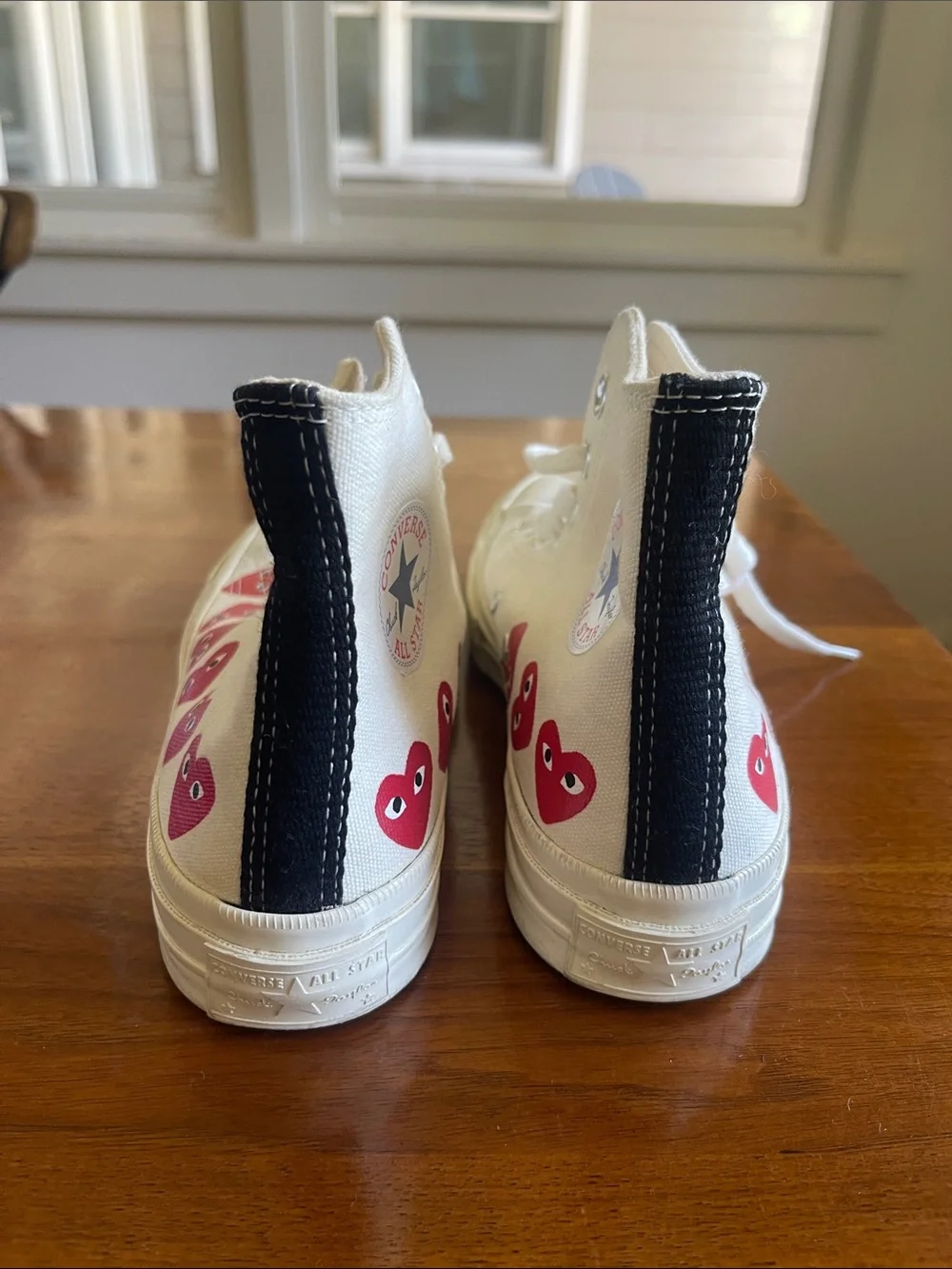 Comme des Garcons white toe