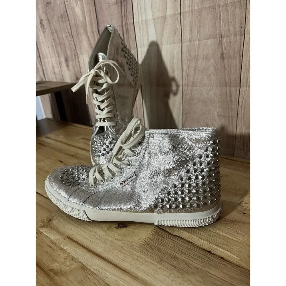 Superga up glitter