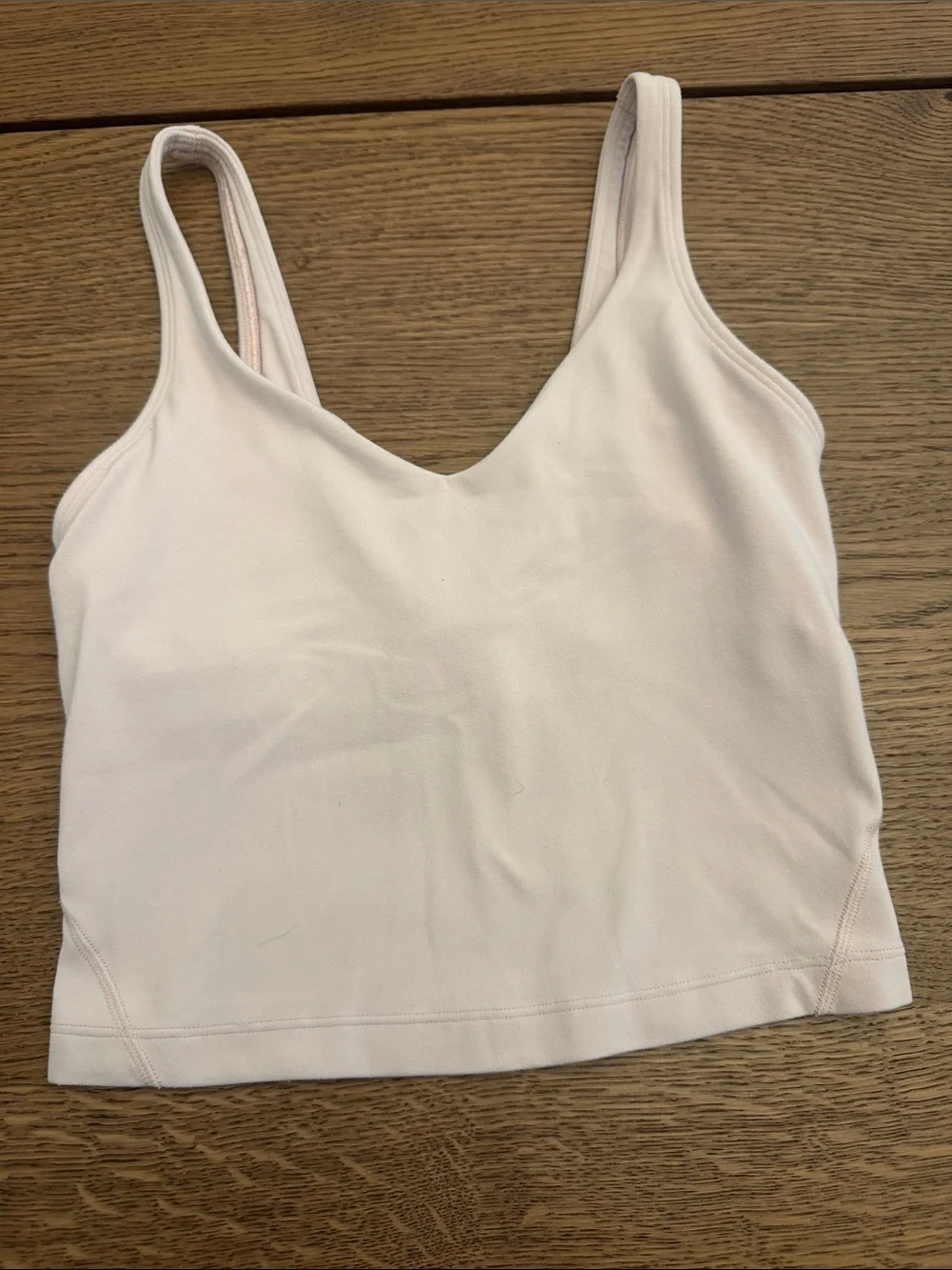 Lululemon align V-Neck Tank Top, light pink