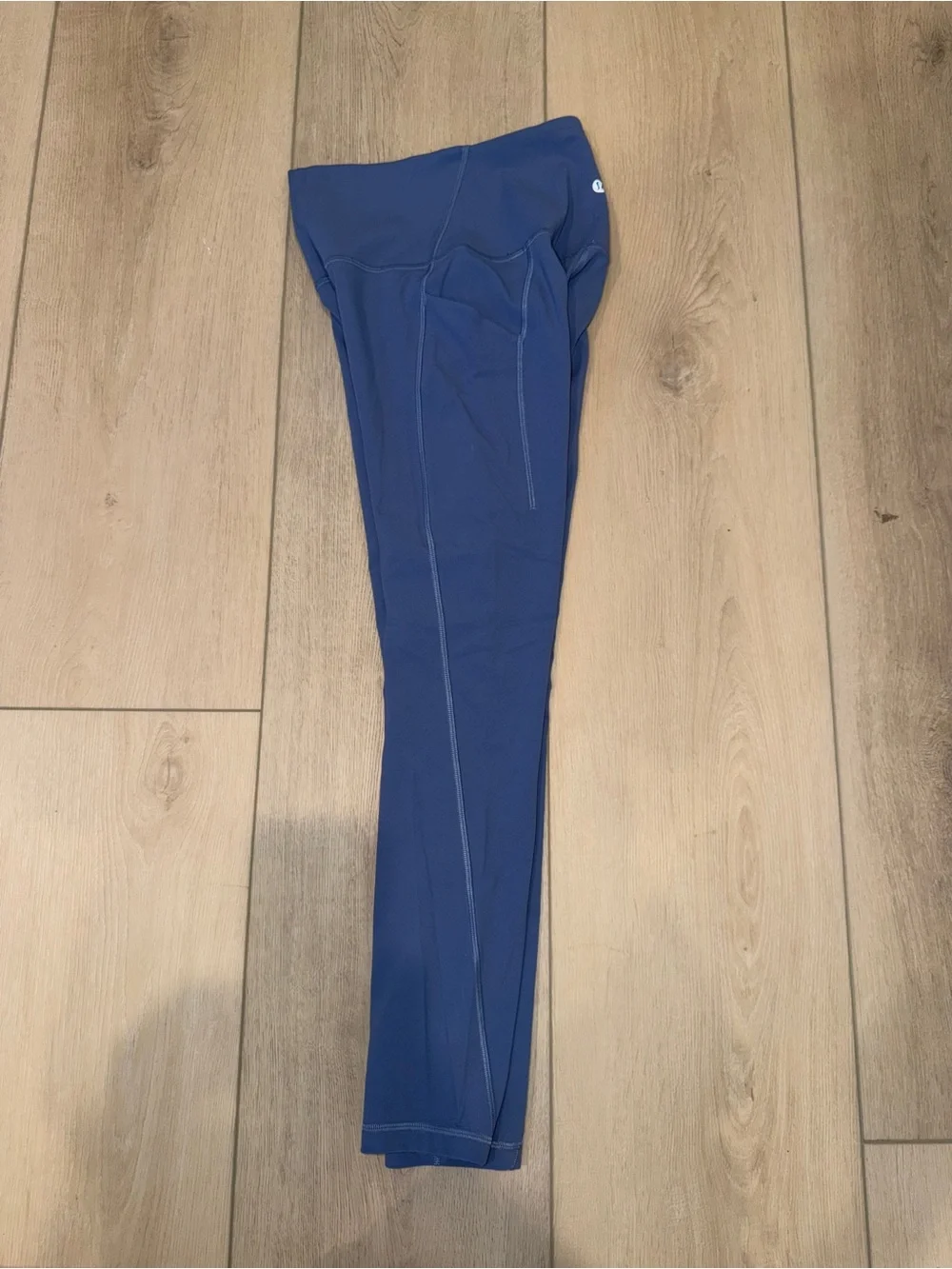 lululemon athletica Blue High-Rise Leggings with Pockets