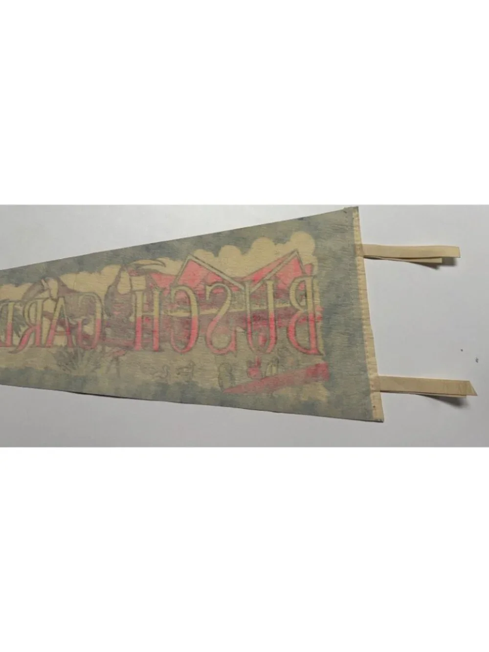 Vintage Busch Gardens pennant