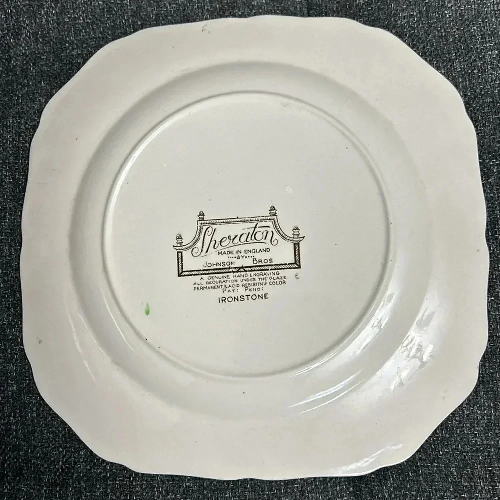 Johnson Bros Sheraton Ironstone Small Plate