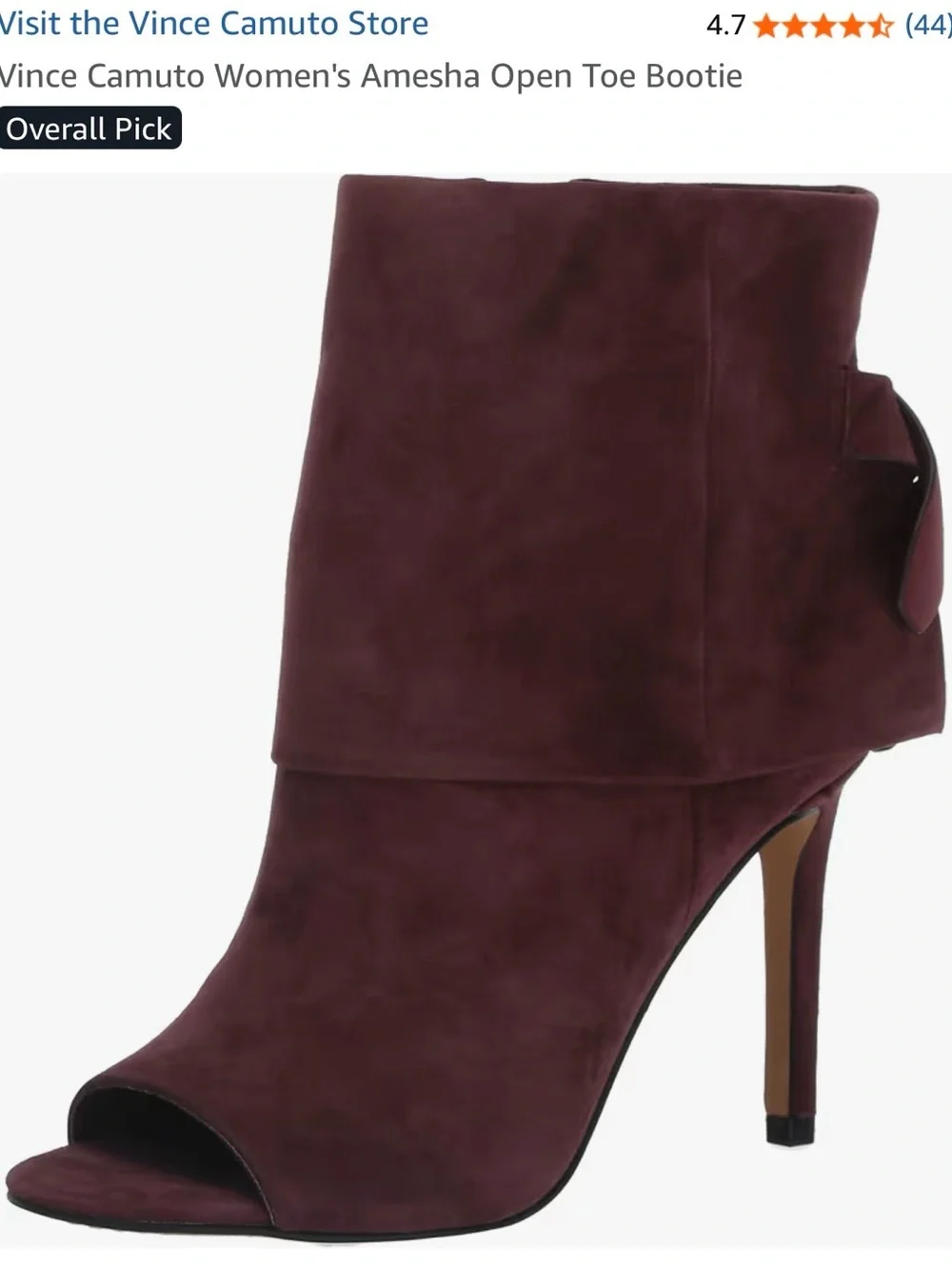 Vince Camuto chic maroon