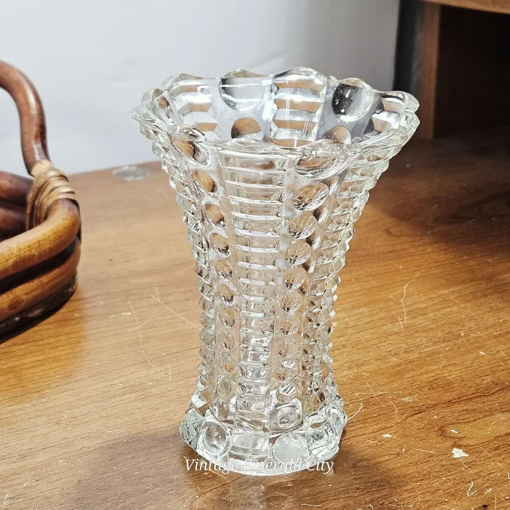Indiana Glass mayflower clarity