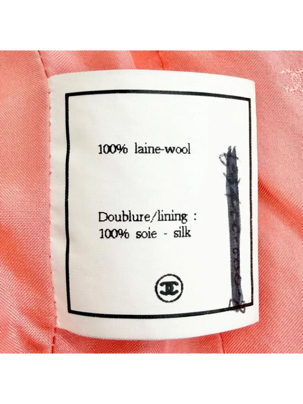 CHANEL brand size