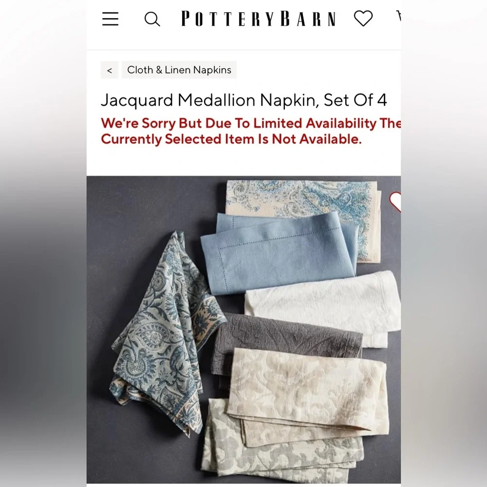 Pottery Barn pottery barn