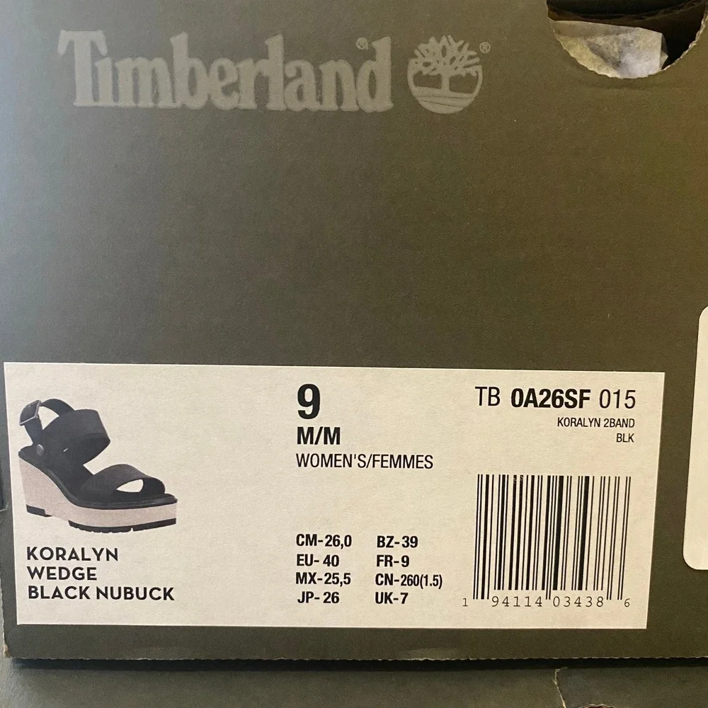 Timberland new tags