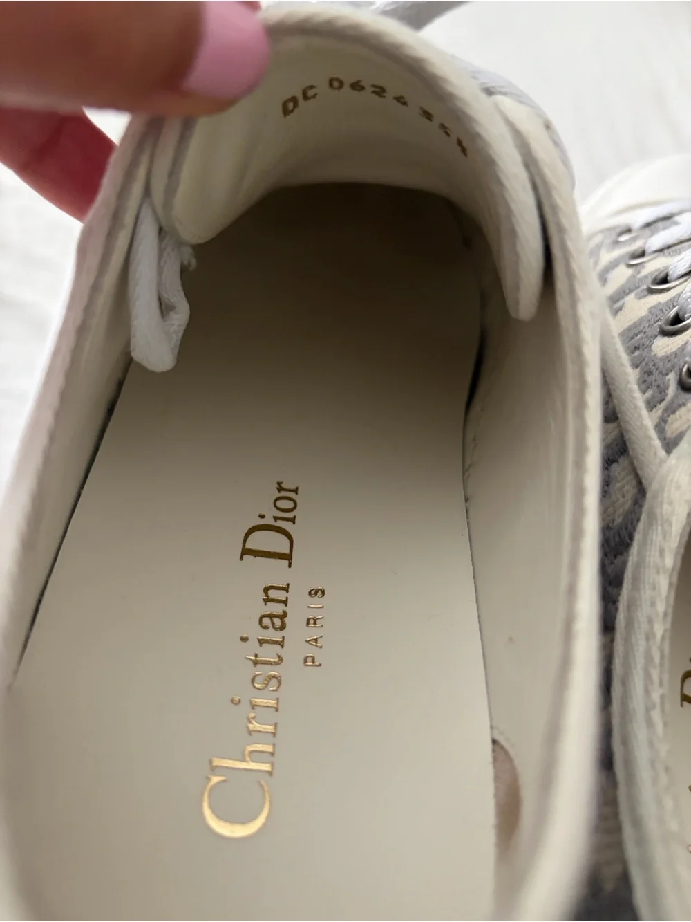Dior lace grey