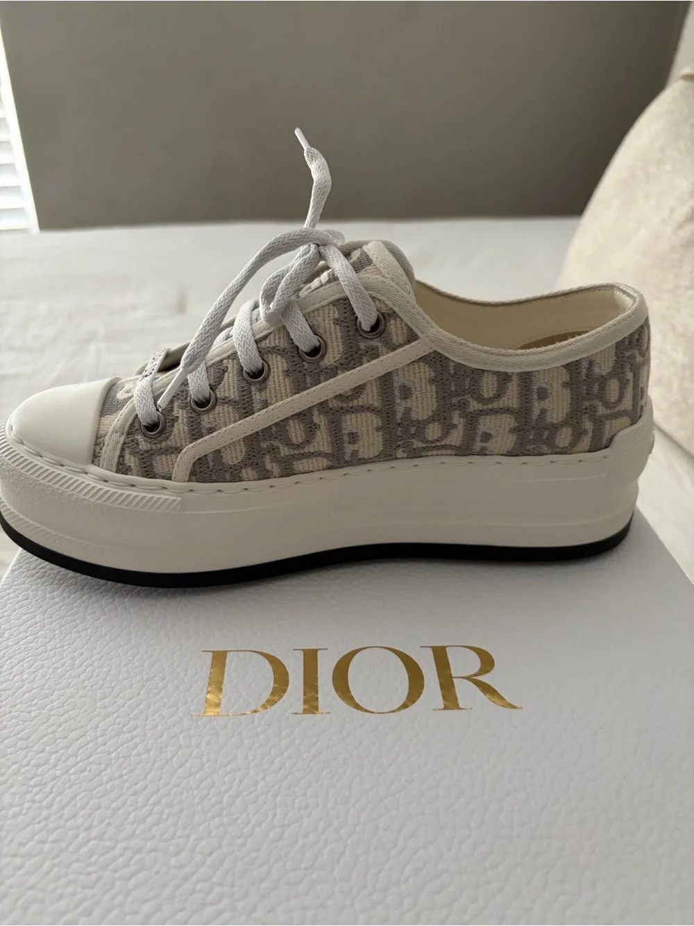 Dior signature oblique lace