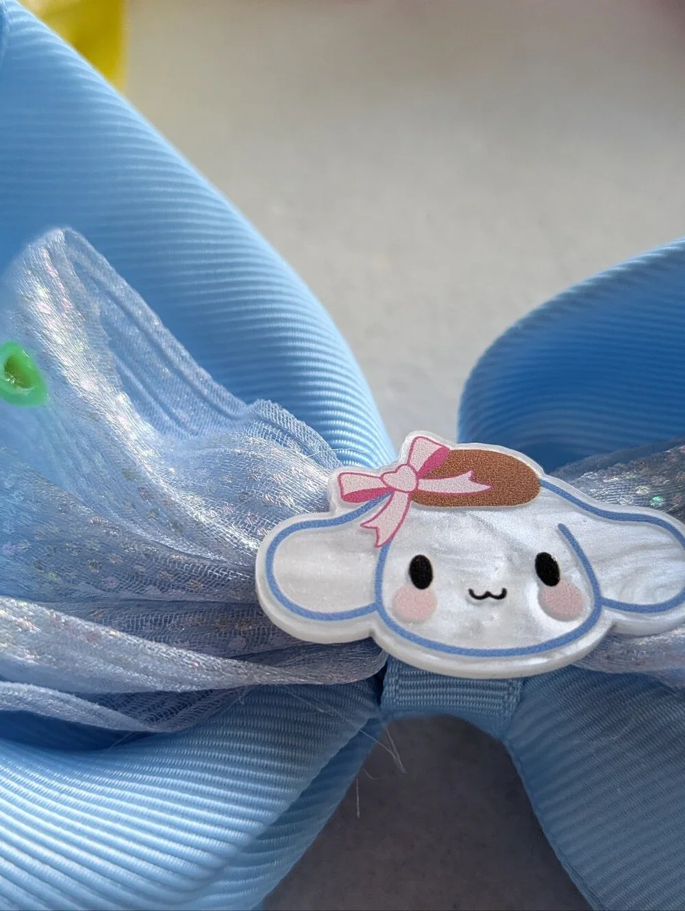 Set of 5 Kawaii Character Hair Bow Clips NEW Unused