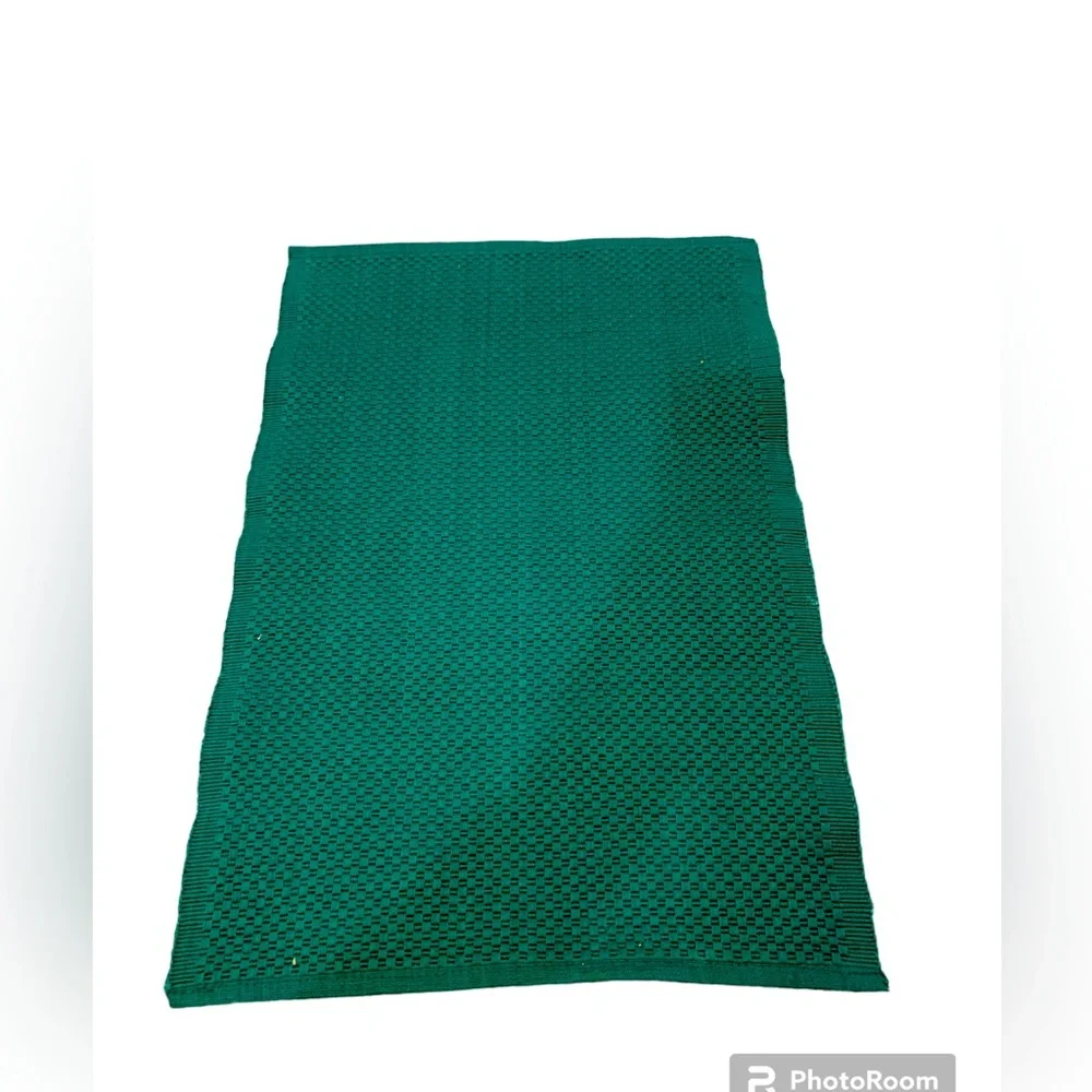 Green Weave Placemats Cotton‎
